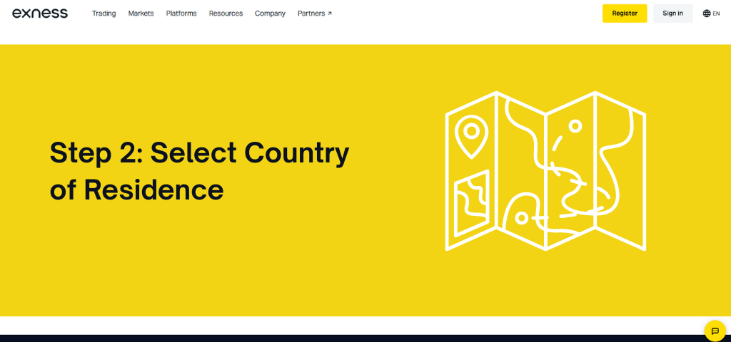 How Can You Open an Exness Trading Account in Ghana step 2