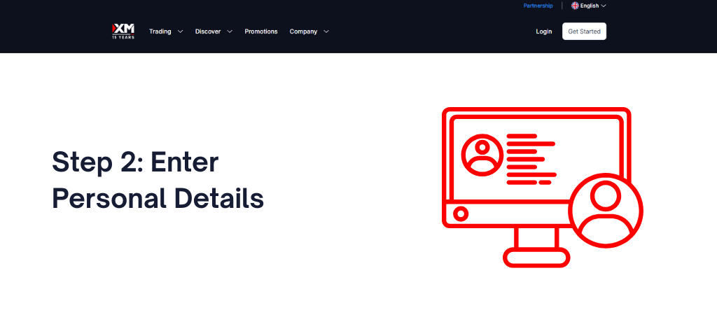 How to Create an XM Trading Account in Ghana step 2 How to Create an XM Trading Account in Ghana step 2