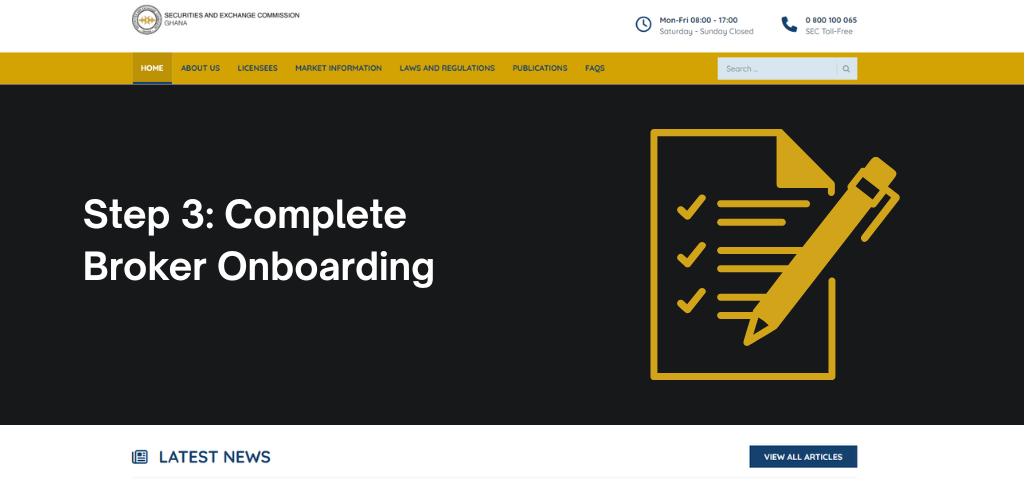 6 Best SEC-regulated Brokers in Ghana