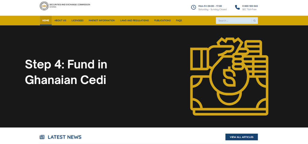 6 Best SEC-regulated Brokers in Ghana