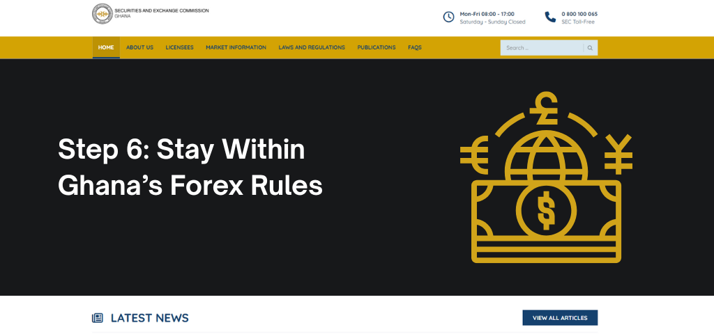 6 Best SEC-regulated Brokers in Ghana