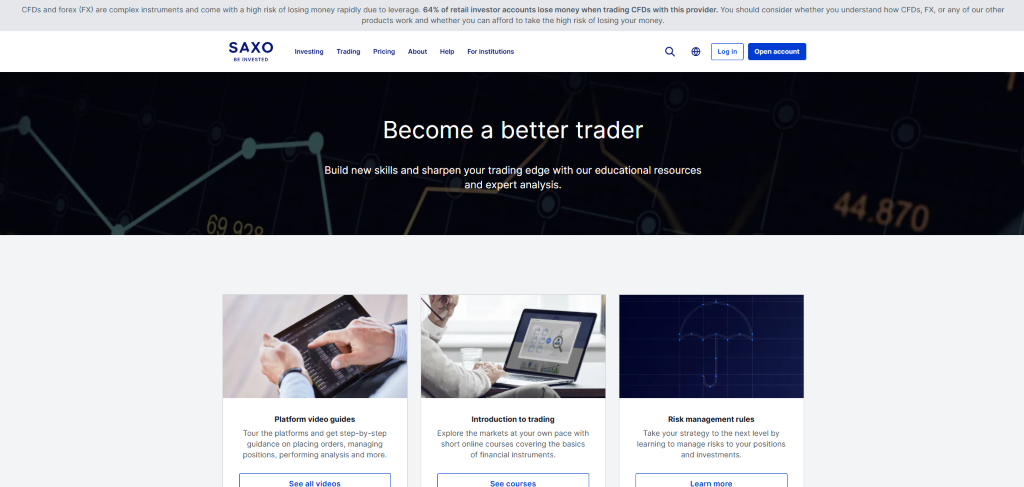 Saxo Bank Review