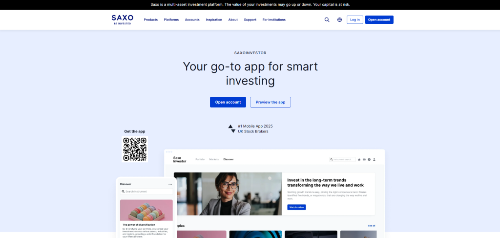 Saxo Bank Review