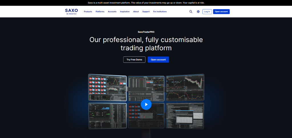 Saxo Bank Review