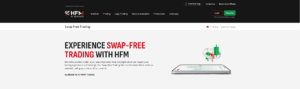 Swap-Free Trading HFM