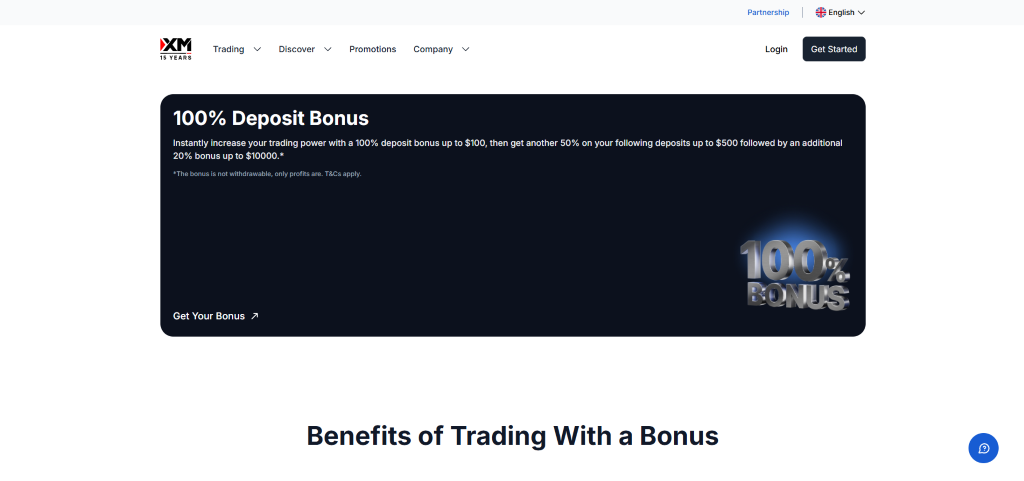 100% Deposit Bonus 100% Deposit Bonus