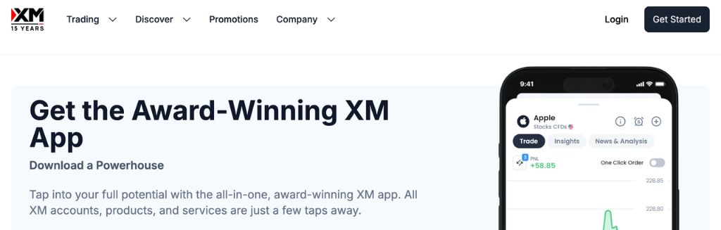 XM Forex Trading Apps