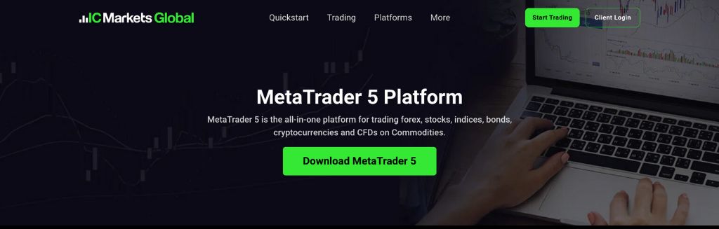 IC Markets MetaTrader 5 Broker