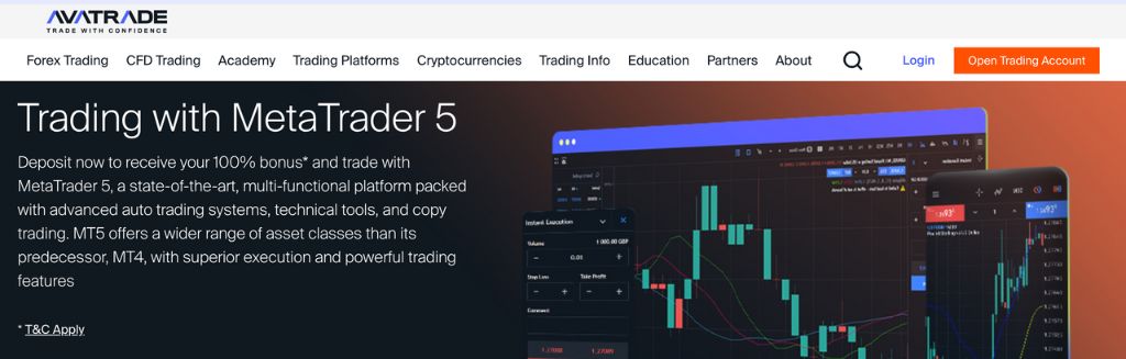 AvaTrade MetaTrader 5 Broker