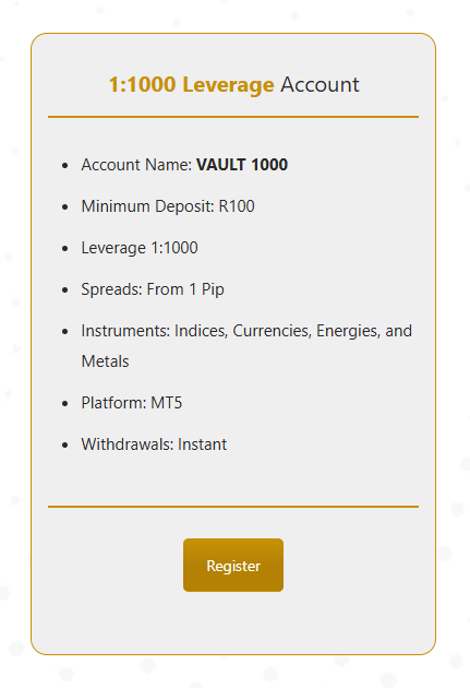 Vault Markets Review